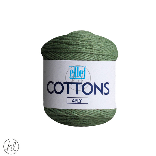 ELLE COTTONS 4PLY (MOSS) (50G)