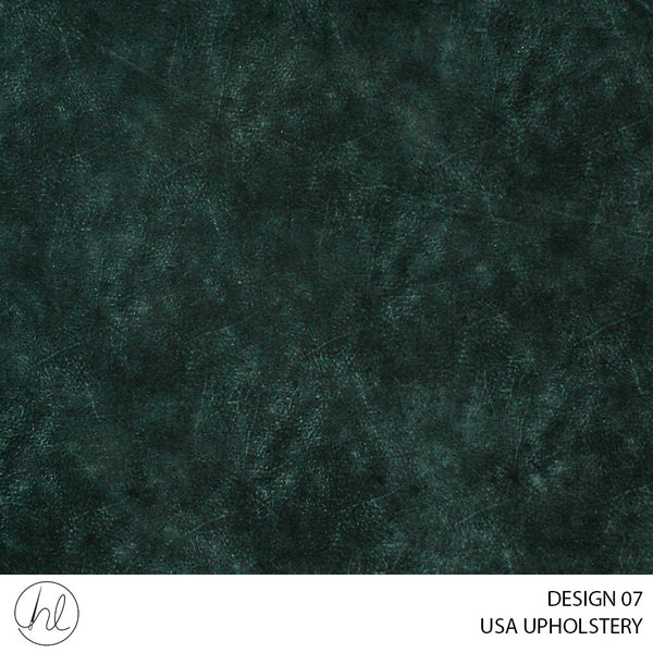 USA UPHOLSTERY (DESIGN 07) GREEN (140CM) PER M (BUY 20M OR MORE AT R39.99 P/M)