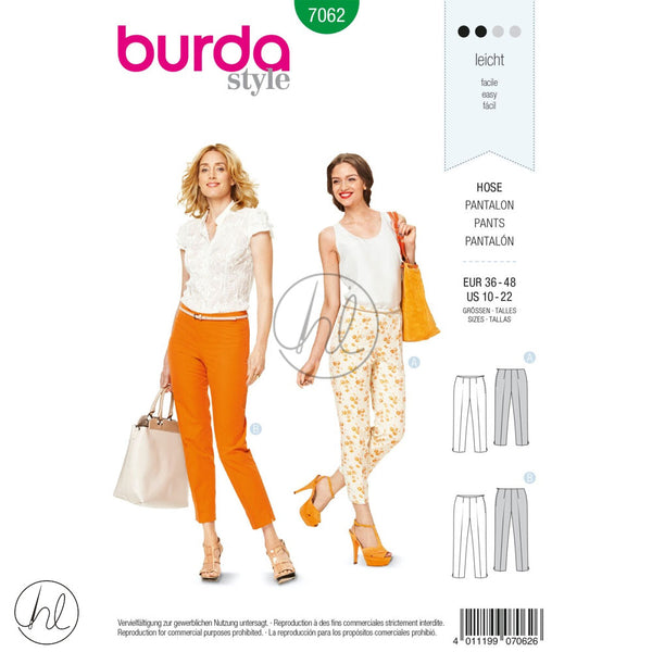 BURDA PATTERN (7062)