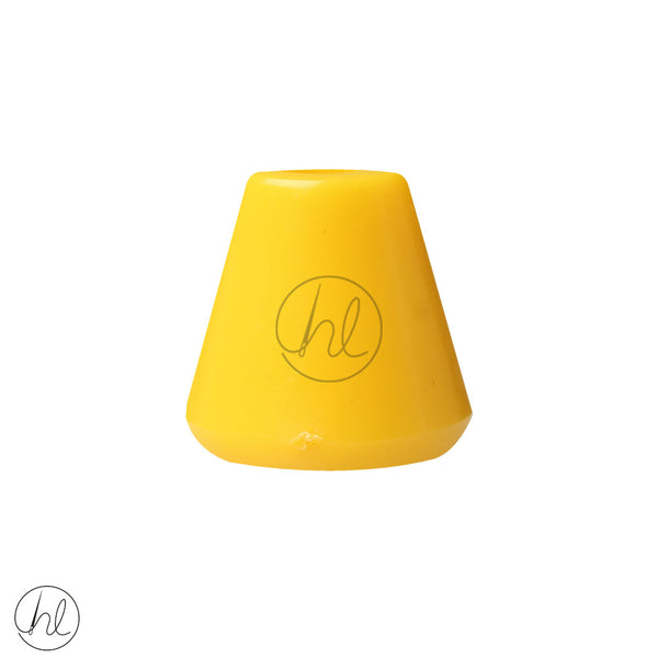 CORD END YELLOW CONE 346 (15MM)