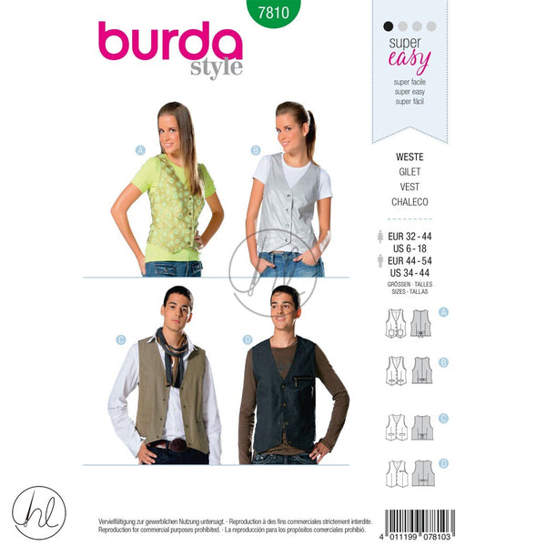 BURDA PATTERN (7810)