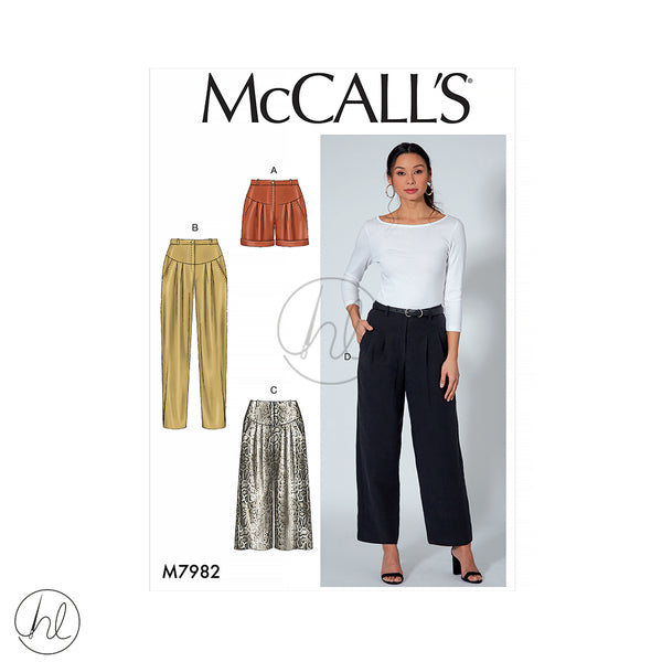 MCCALL'S PATTERN (M7982)