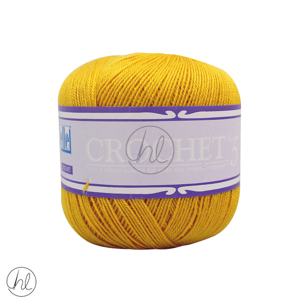 Elle Crochet NO.5 100% ACRYLIC  (50G) SUN GOLD