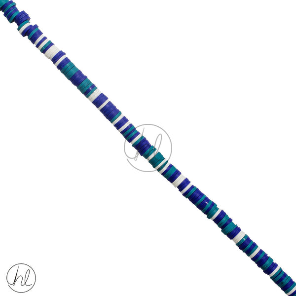 BEADS STRING PLASTIC SML (TEAL AND NAVY)