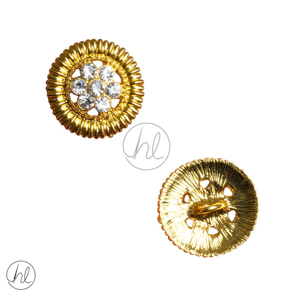 BUTTONS DIAMANTE (GOLD)	(23MM) AS-426