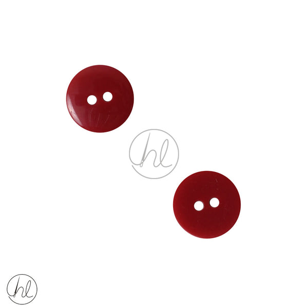 PLAIN BUTTONS (MAROON) (14MM) 1511-20