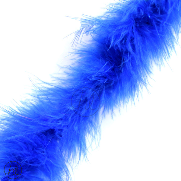 ASSORTED MARIBOU FEATHERS (P/METRE) ROYAL