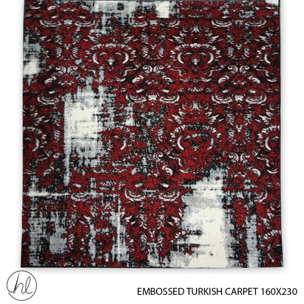 EMBOSSED TURKISH CARPET (160X230) (DESIGN 01)
