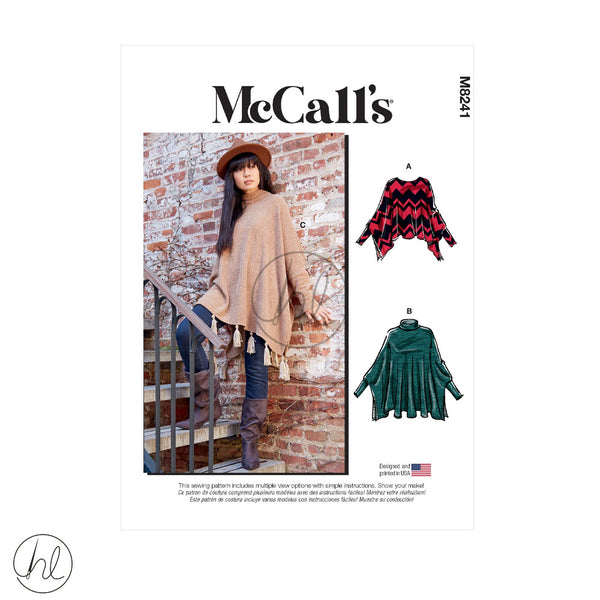 MCCALL'S PATTERN (M8241)