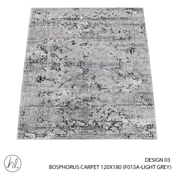 BOSPHORUS CARPET (120X180) (DESIGN 03) (LIGHT GREY)