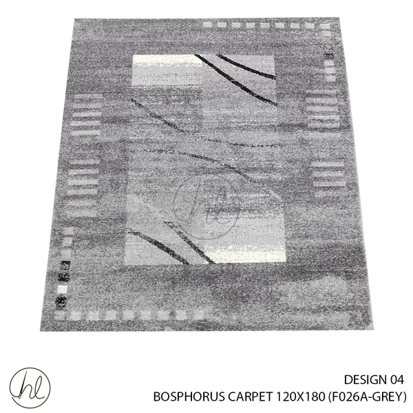 BOSPHORUS CARPET (120X180) (DESIGN 04) (GREY)
