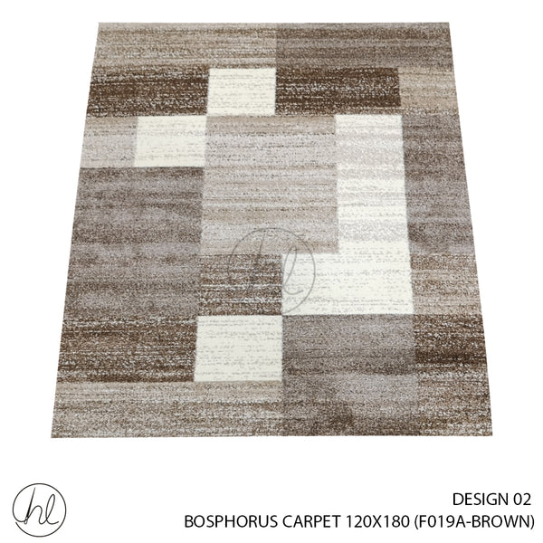 BOSPHORUS CARPET (120X180) (DESIGN 02) (BROWN)