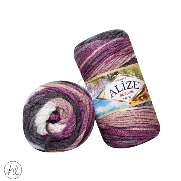 ALIZE BURCUM BATIK 100G VIOLET 1986