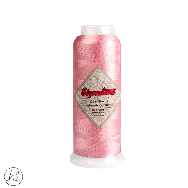 THREAD 100% RAYON EMBROIDERY PINK 057-103