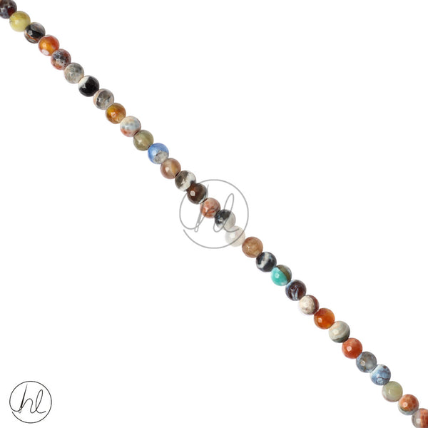 GLASS STRING BEADS (MULTICOLOUR)