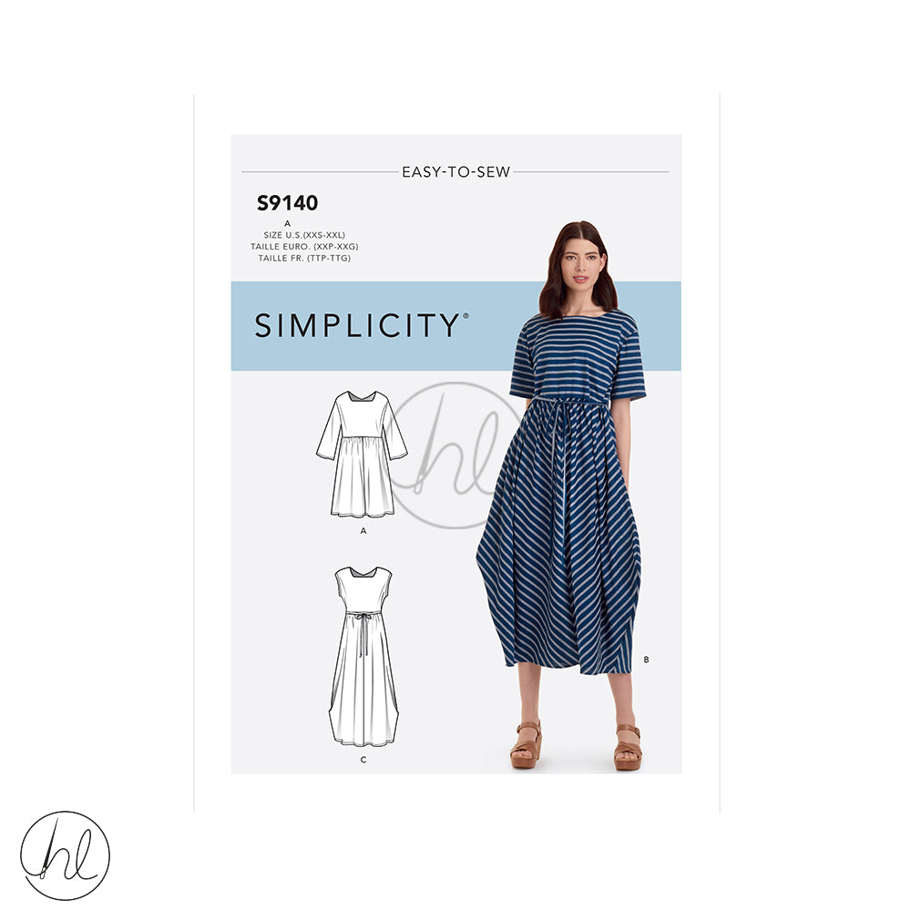 SIMPLICITY PATTERN 9140 – Habby And Lace