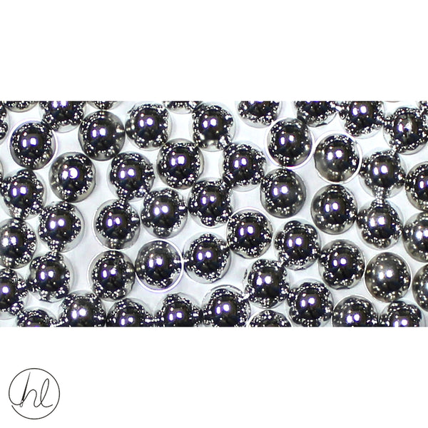 FANCY BEADS FBA-6MM (COL-SILVER) (+-10G P/PACK)