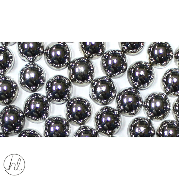FANCY BEADS FBA-8MM (COL-SILVER) (+-10G P/PACK)