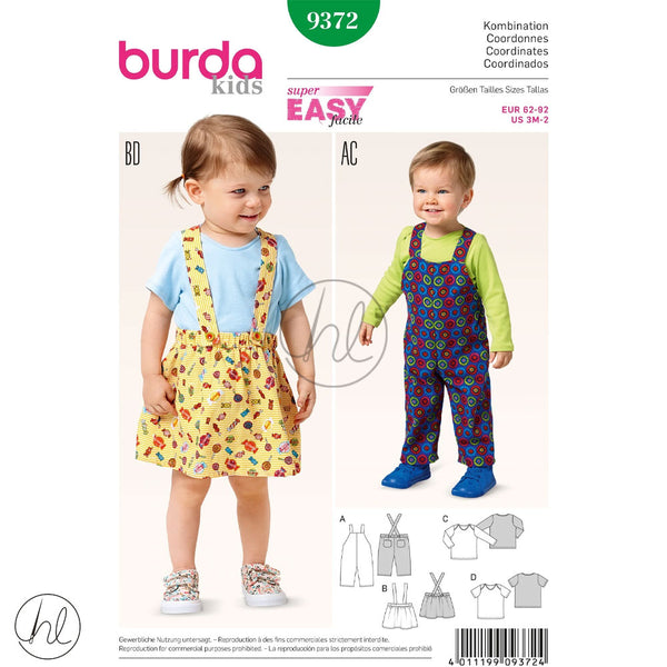 BURDA PATTERN (9372)