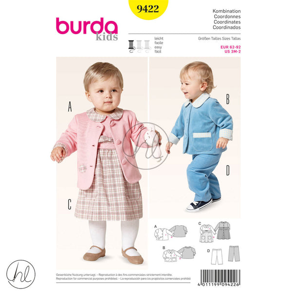 BURDA PATTERN (9422)