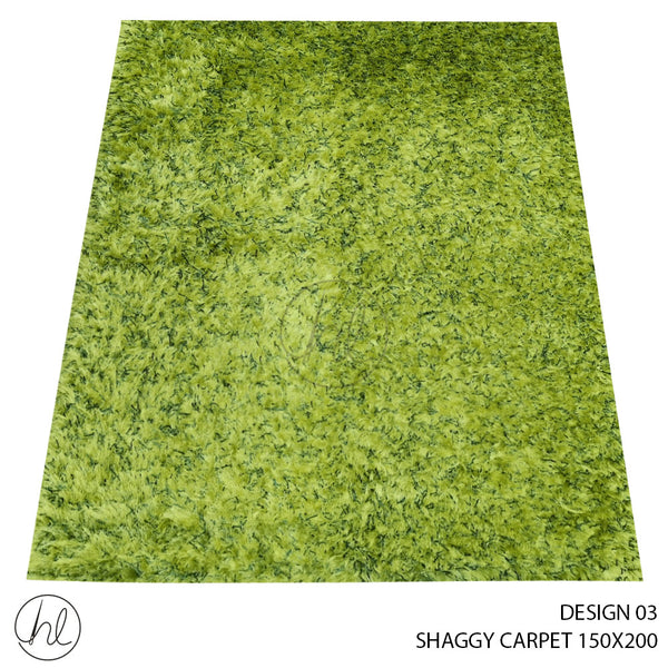 SHAGGY CARPET (150X200) (DESIGN 03)