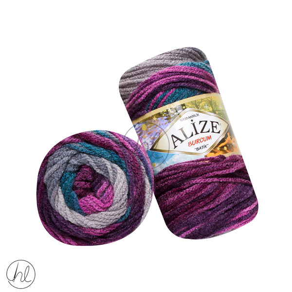 ALIZE BURCUM BATIK 100G PURPLE 3366