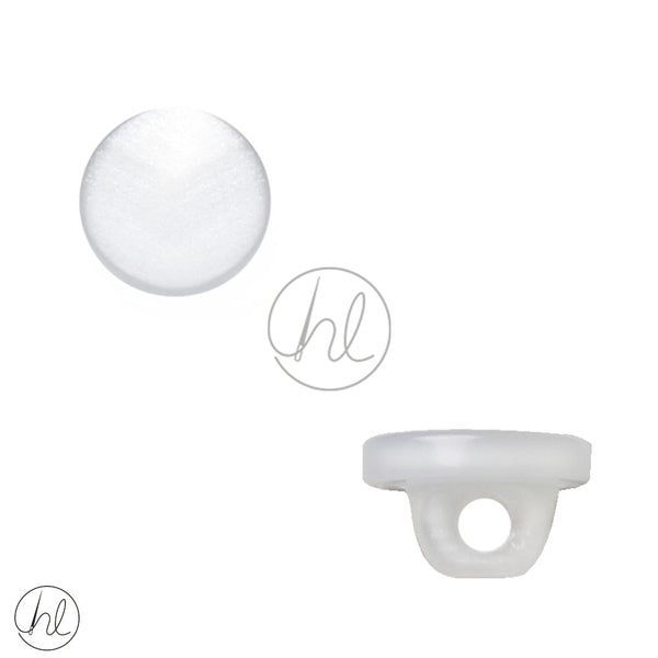 BABY BUTTON A1009 WHITE (7MM)