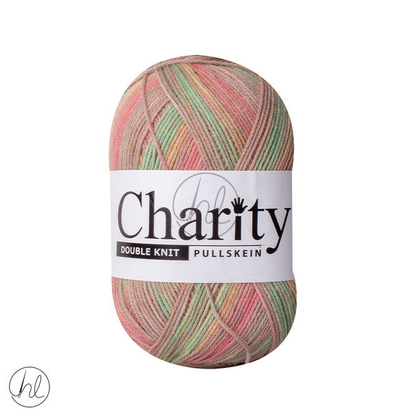 CHARITY PULLSKEIN PRINT DOUBLE KNIT 300G BUTTERFLY 539