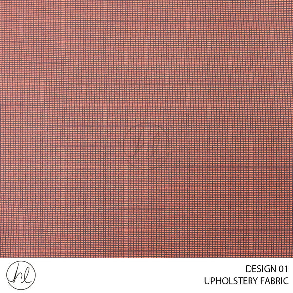 OPTIONS UPHOLSTERY (DESIGN 01) (140CM) (PER M) (RUST)