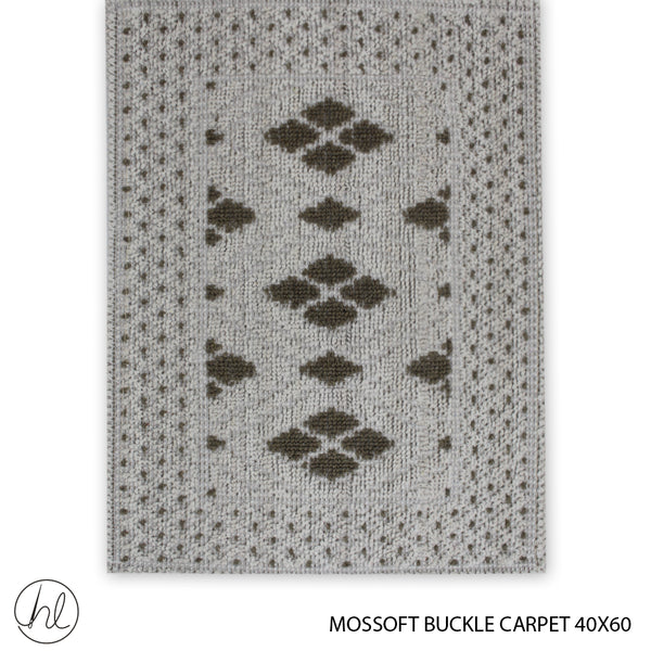 MOSSOFT 100% COTTON CARPET (40X60) (DESIGN 08) (BUY 2 FOR R79.99)