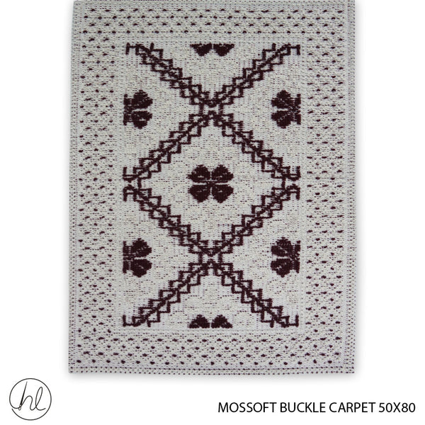 MOSSOFT 100% COTTON CARPET (50X80) (DESIGN 02) (BUY 2 FOR R99.99)