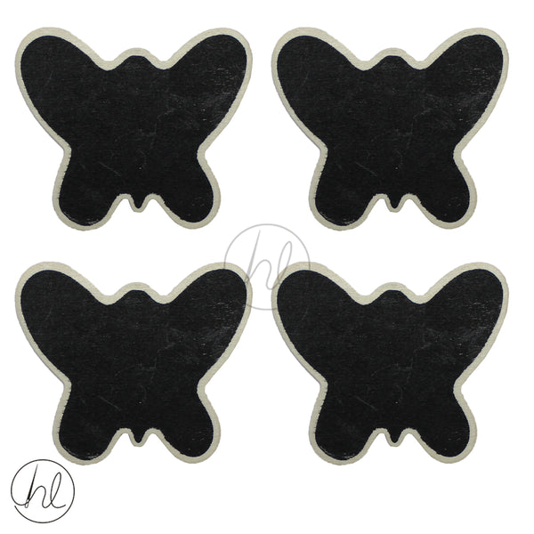 BUTTERFLY CUT OUT BLACK BOARD (22001) (4 P/PACK)