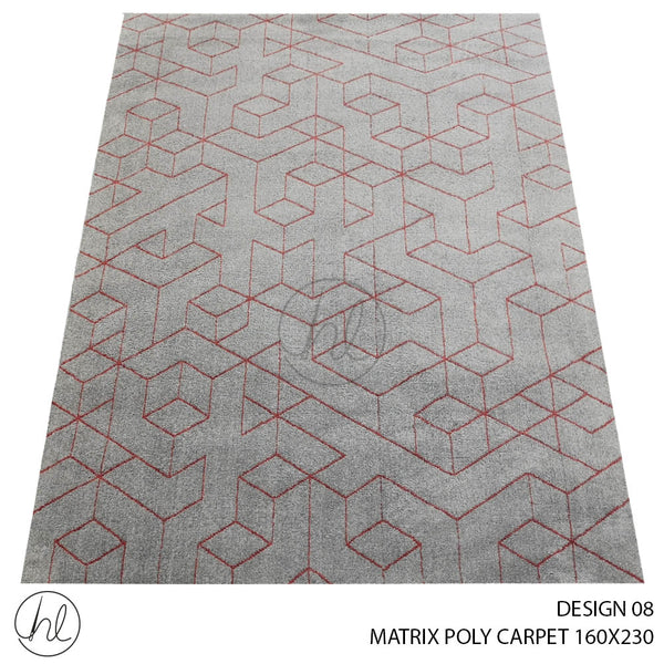 MATRIX POLY CARPET (160X230) (DESIGN 08)