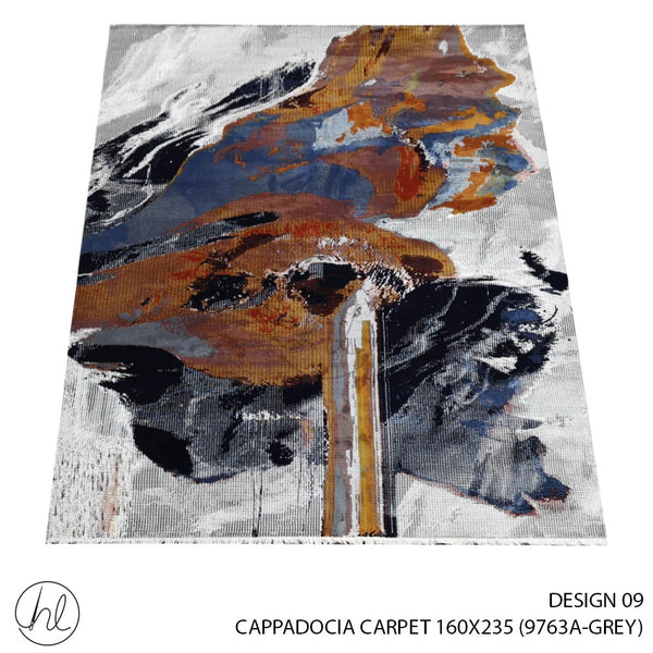 CAPPADOCIA CARPET (160X235) (DESIGN 09) GREY