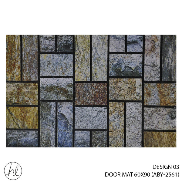 DOOR MAT (60X90) (DESIGN 03) (ABY-2561)