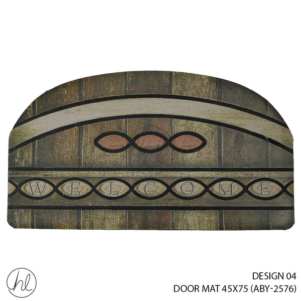 DOOR MAT (45X75) (DESIGN 04) (ABY-2576)