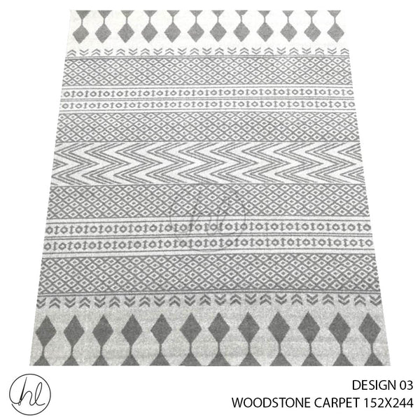 WOODSTONE CARPET (152X244) (DESIGN 03)