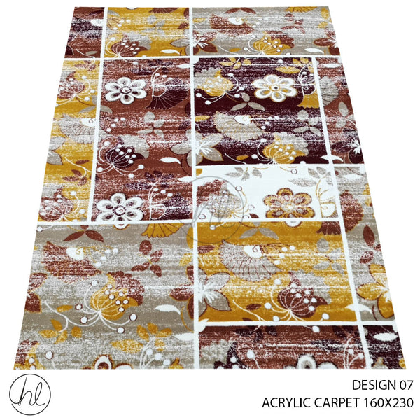 ACRYLIC CARPET (160X230) (DESIGN 07)