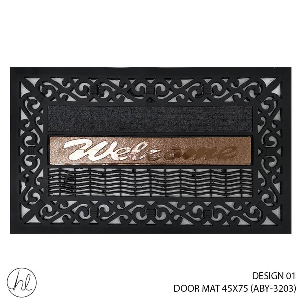 DOOR MAT (45X75) (DESIGN 01) (ABY-3203)