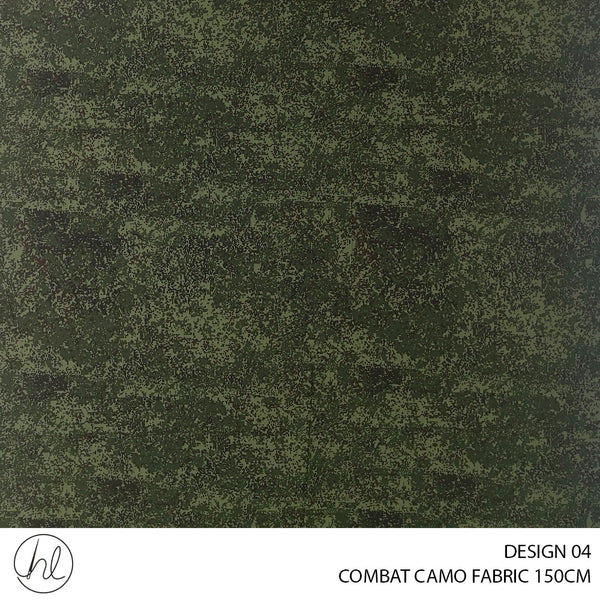 COMBAT CAMOFLAUGE FABRIC (DESIGN 04) (150CM) (PER M)