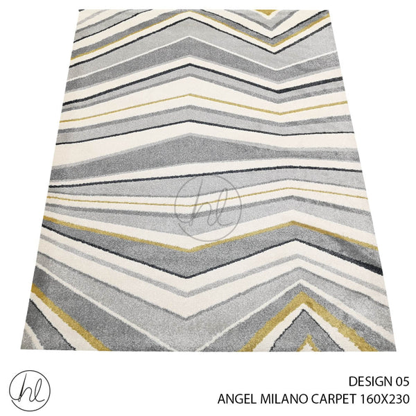 ANGEL MILANO CARPET (160X230) (DESIGN 05) (GREY)