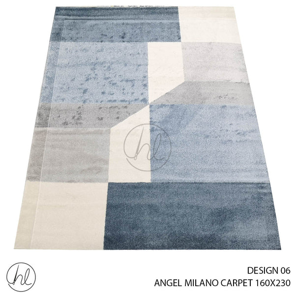 ANGEL MILANO CARPET (160X230) (DESIGN 06) (BLUE)