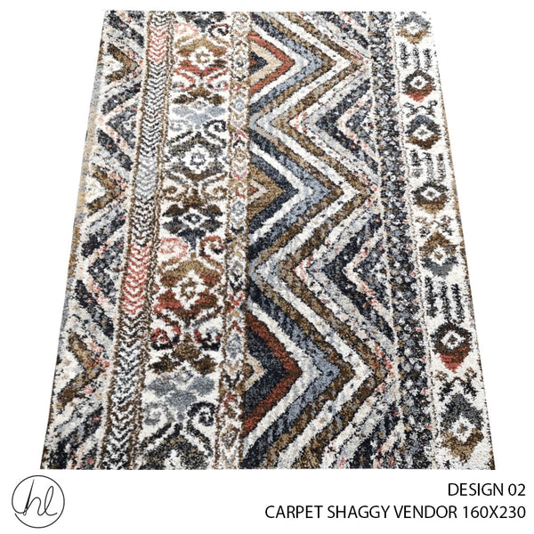 SHAGGY VENDOR CARPET 160X230 (DESIGN 02)