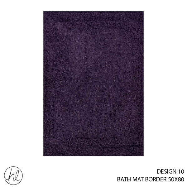 BATH MAT BORDER (50X80) (DESIGN 10)