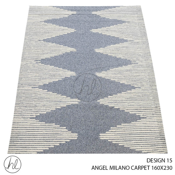 ANGEL MILANO CARPET (160X230) (DESIGN 15) GREY