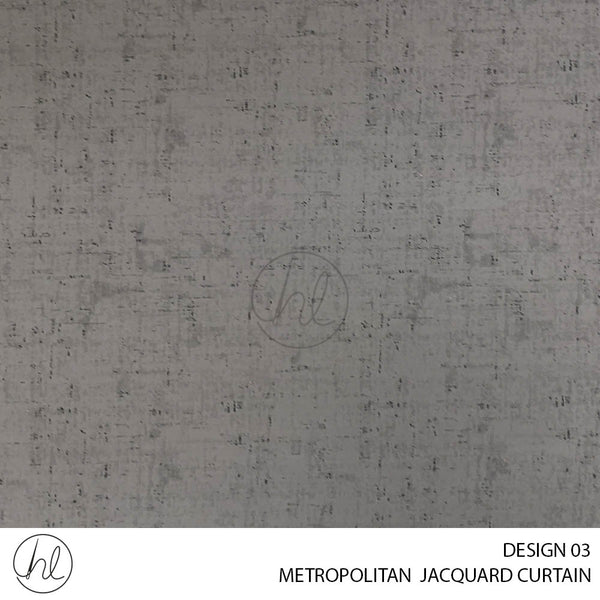 METROPOLITAN JACQUARD CURTAINING (DESIGN 03) (280CM WIDE) (PER M)