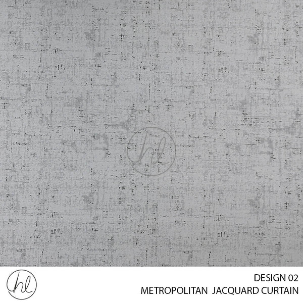 METROPOLITAN JACQUARD CURTAINING (DESIGN 02) (280CM WIDE) (PER M)