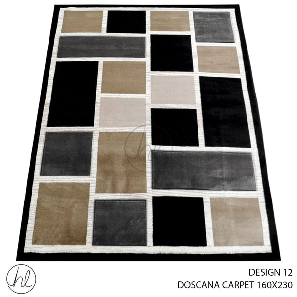 DOSCANA CARPET (160X230) (DESIGN 12) BEIGE