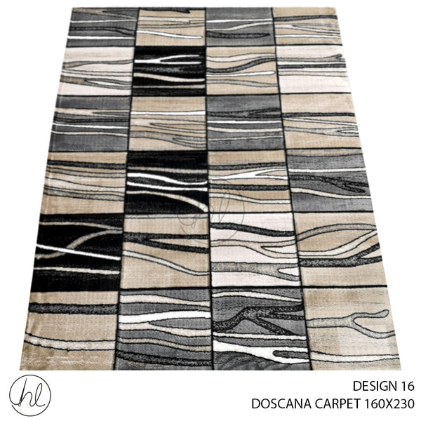 DOSCANA CARPET (160X230) (DESIGN 16) BEIGE