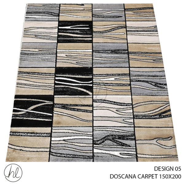 DOSCANA CARPET (150X200) (DESIGN 05) BEIGE